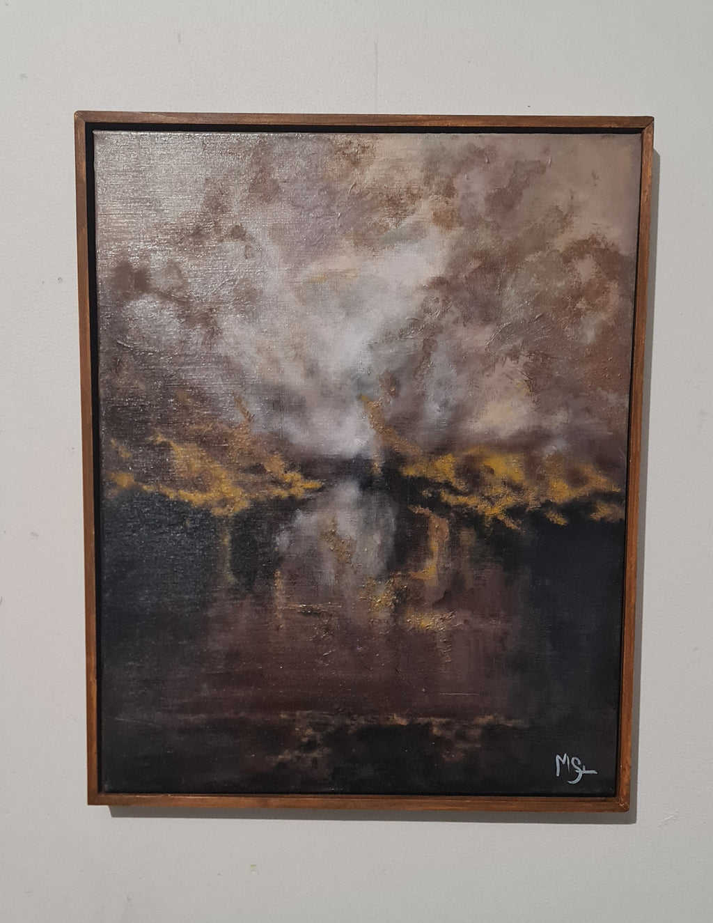 Wild Earth, Original Acrylic Landscape Painting