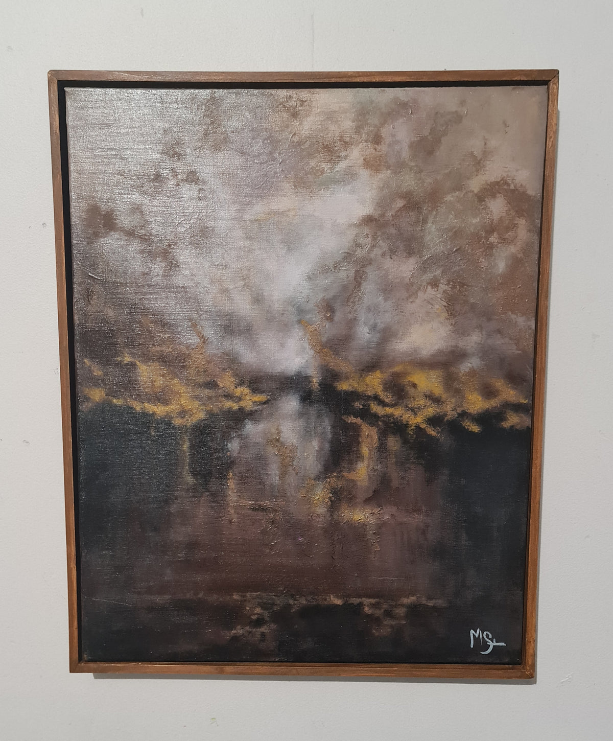 Wild Earth, Original Acrylic Landscape Painting
